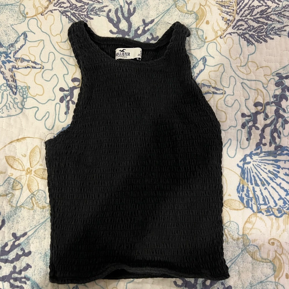 Black Hollister Crop top